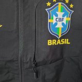 2026-27 Brazil  Black Windbreaker