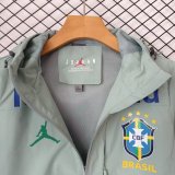 2026-27 Brazil  light blue Windbreaker