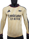 2026-27  Arsenal Third away Long Sleeve Player Version Soccer Jersey