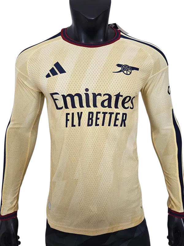 2026-27  Arsenal Third away Long Sleeve Player Version Soccer Jersey