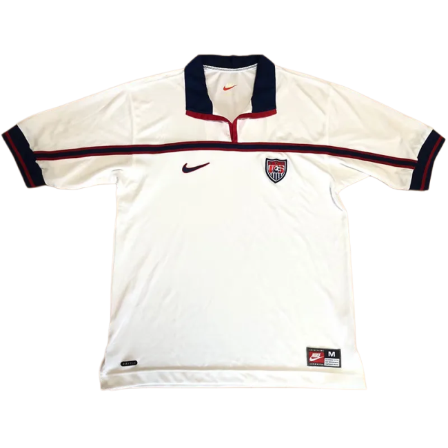 1998 USA Home Retro Soccer Jersey
