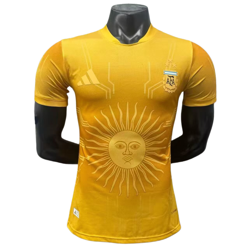 2026-27 Argentina Special Edition Golden Player Version Soccer Jersey