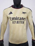 2026-27  Arsenal Third away Long Sleeve Player Version Soccer Jersey