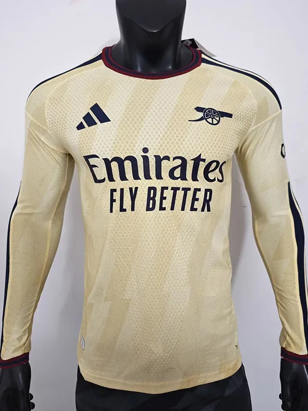 2026-27  Arsenal Third away Long Sleeve Player Version Soccer Jersey
