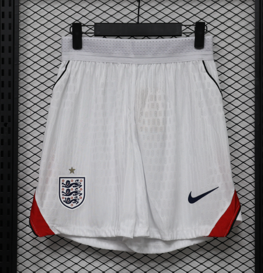 2026-27 England Home Player Version Shorts Pants
