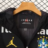 2026-27 Brazil  Black Windbreaker