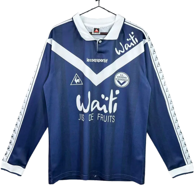 1996-1997 Bordeaux Home Long Sleeve Retro Soccer Jersey