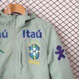 2026-27 Brazil  light blue Windbreaker