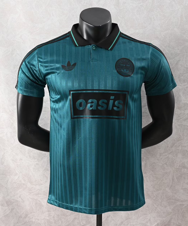 2026-27 Mens Oasis deep lake green  Player Polo version #25  soccer jersey