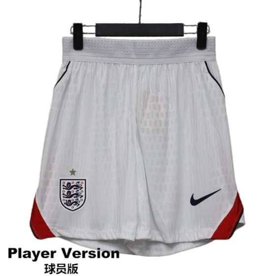 2026-27 England Home Player Version Shorts Pants