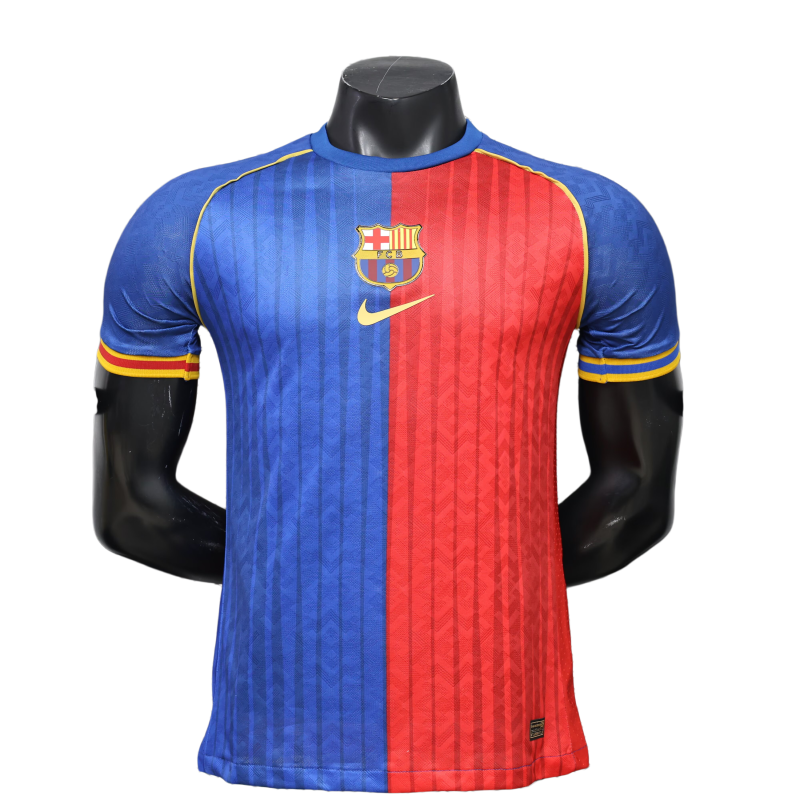 2026-27 Mens Barcelona Red Blue Special Edition  Player  soccer jersey