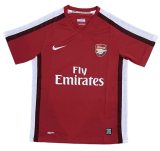 2008-09 Mens Arsenal Retro  home red soccer Jersey