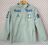 2026-27 Brazil  light blue Windbreaker