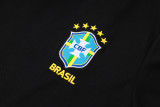 2026-27 Mens Brazil Black Half Pull Tracksuit  B26035#