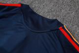 2026-27 Spain royal blue Half Pull Tracksuit B26017#