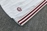2025-26 Mens Arsenal white vest Training Short Suit