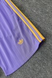 2025-26 Manchester United Purple vest Training Short Suit