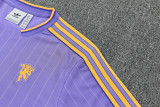 2025-26 Mens Manchester United  Purple Training Short Suit