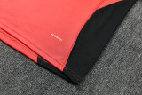 2025-26 Mens Bayern Munich orange vest Training Short Suit