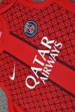 2025-26 Mens PSG red vest short training suit