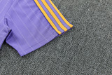 2025-26 Mens Manchester United  Purple Training Short Suit