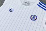 2025-26 Mens Chelsea white vest Short Training Suit