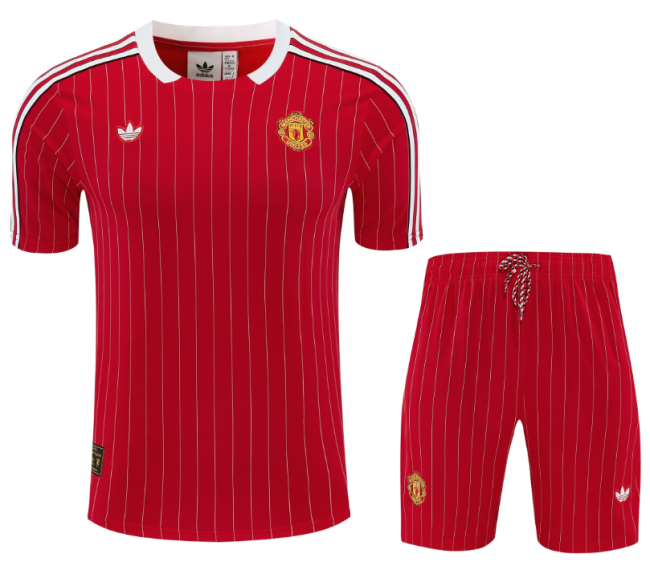 2025-26 Manchester United red  Training Short Suit