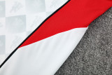 2025-26 Manchester United white vest Training Short Suit