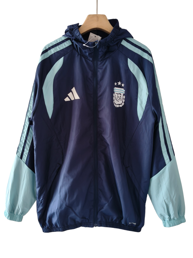 2026-27 Argentina  royal blue Windbreaker
