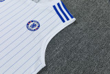 2025-26 Mens Chelsea white vest Short Training Suit