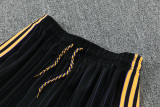 2025-26 Manchester United black vest Training Short Suit