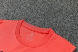 2025-26 Mens Bayern Munich orange vest Training Short Suit