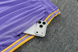 2025-26 Manchester United Purple vest Training Short Suit