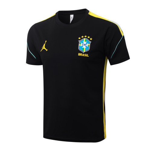 2026-27 Mens Brazil  black soccer jersey