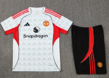 2025-26 Manchester United white Training Short Suit