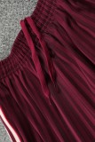 2025-26 Mens Bayern Munich maroon vest Training Short Suit