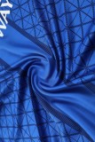 2025-26 Mens PSG blue vest short training suit