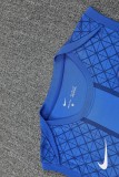 2025-26 Mens PSG blue vest short training suit