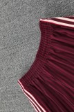 2025-26 Mens Bayern Munich maroon vest Training Short Suit