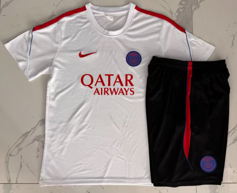2026-27 PSG white  Training Short Suit J26034#