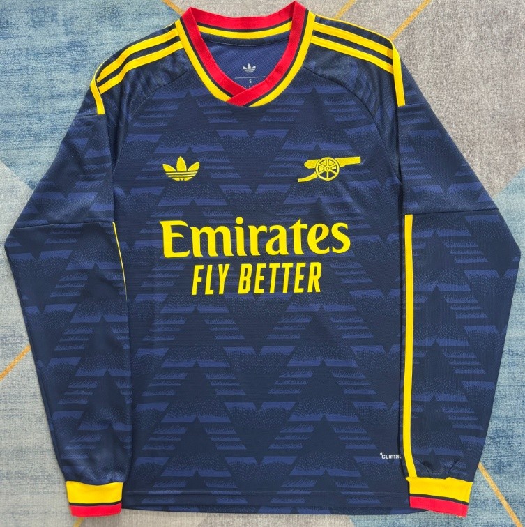 2026-27  Arsenal  away Long Sleeve  Version Soccer Jersey
