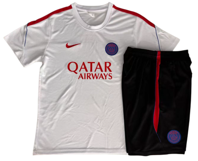 2026-27 PSG white  Training Short Suit J26034#