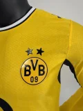 2026-27 Mens Borussia Dortmund home  Long Sleeve Player Version soccer Jersey