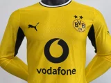 2026-27 Mens Borussia Dortmund home  Long Sleeve Player Version soccer Jersey