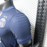 2024-25 Mens PSG  Home Player  version Soccer Jersey （Have two Stars⭐⭐)
