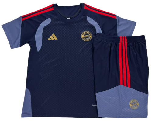 2026-27 Mens Bayern Munich royal blue Training Short Suit J26036#