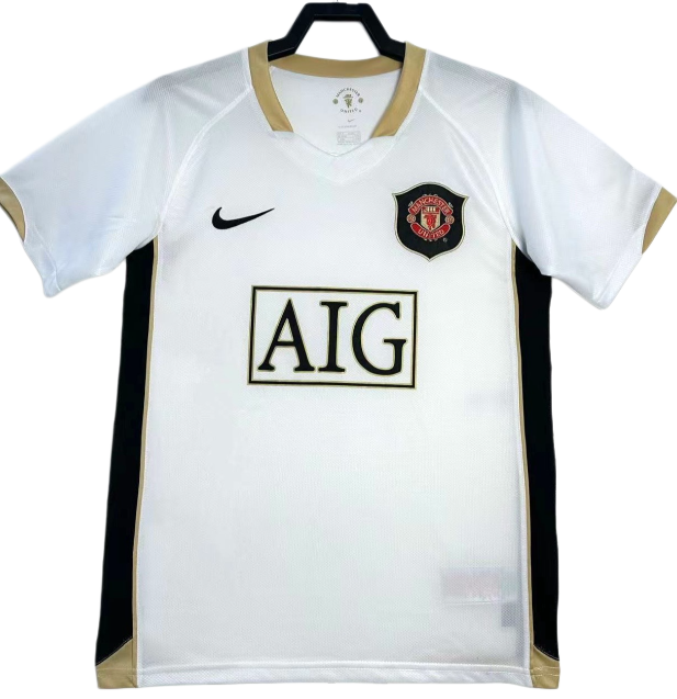 2006-07 Mens Manchester United  Away Retro soccer Jersey