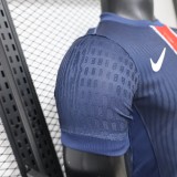 2024-25 Mens PSG  Home Player  version Soccer Jersey （Have two Stars⭐⭐)