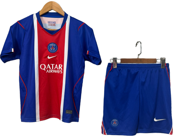 2026-27 Kids PSG home blue soccer jersey