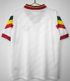 1992-94 Mens Portugal Retro Away  white soccer Jersey